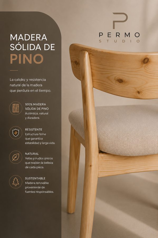 Madera solida pino — materiales DIPER