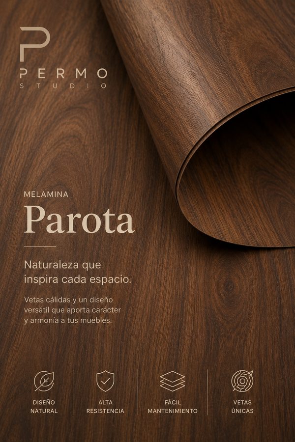 Melamina parota — materiales DIPER