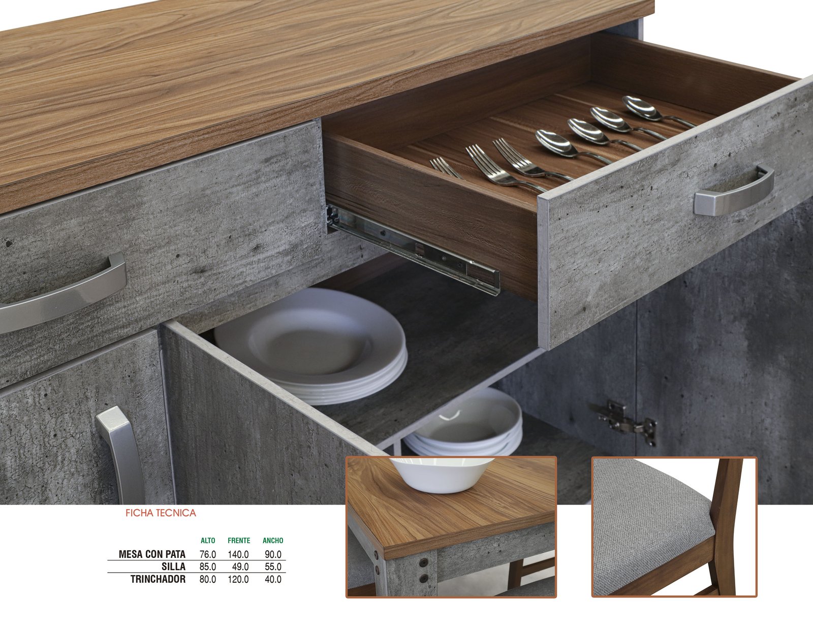 Comedor Avar de DIPER Mobiliario (vista 2)