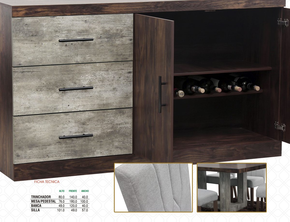 Comedor Girona — DIPER Mobiliario (vista 2)