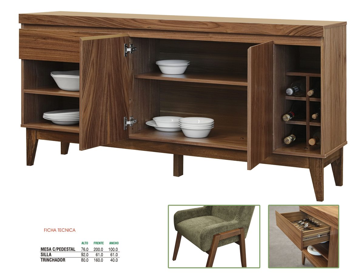Comedor Mork — DIPER Mobiliario (vista 2)