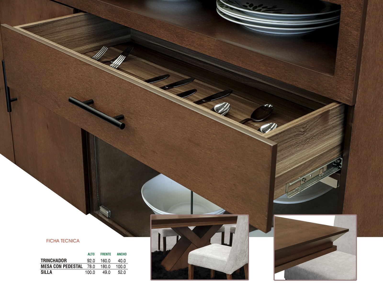 Comedor Rocella de DIPER Mobiliario (vista 2)