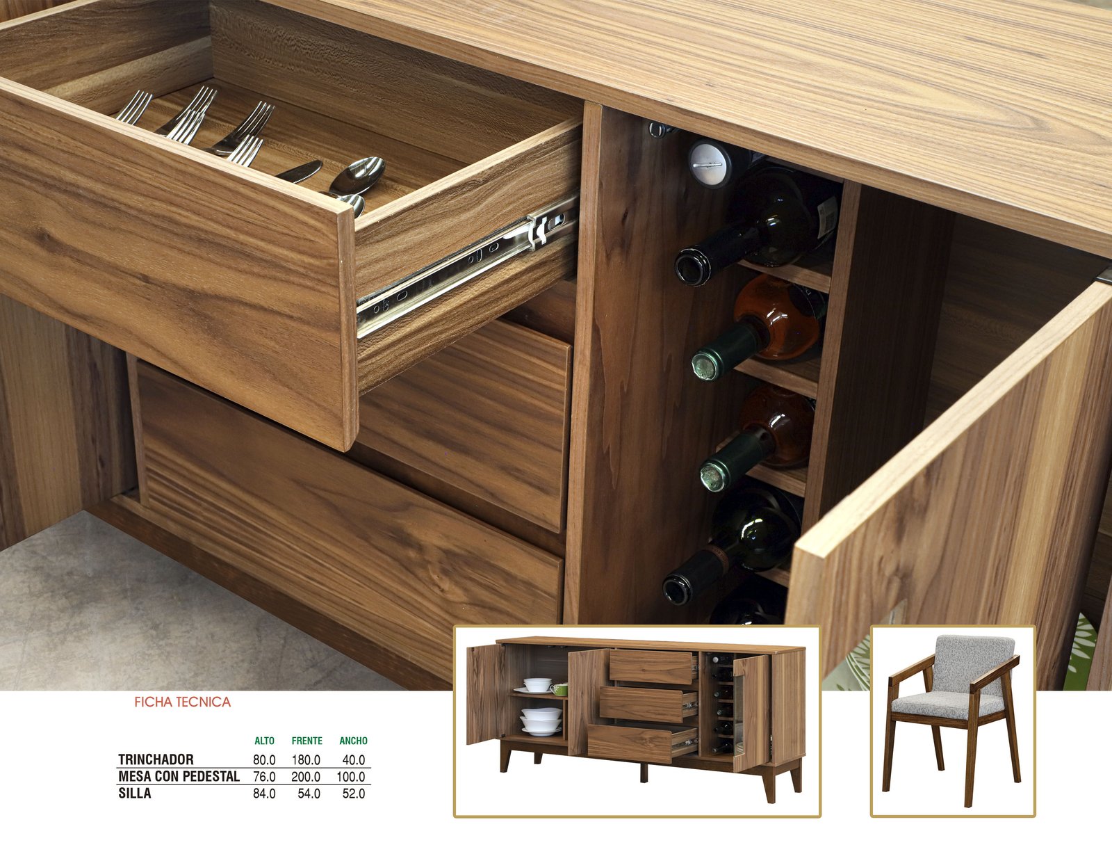 Comedor Sokna de DIPER Mobiliario (vista 2)