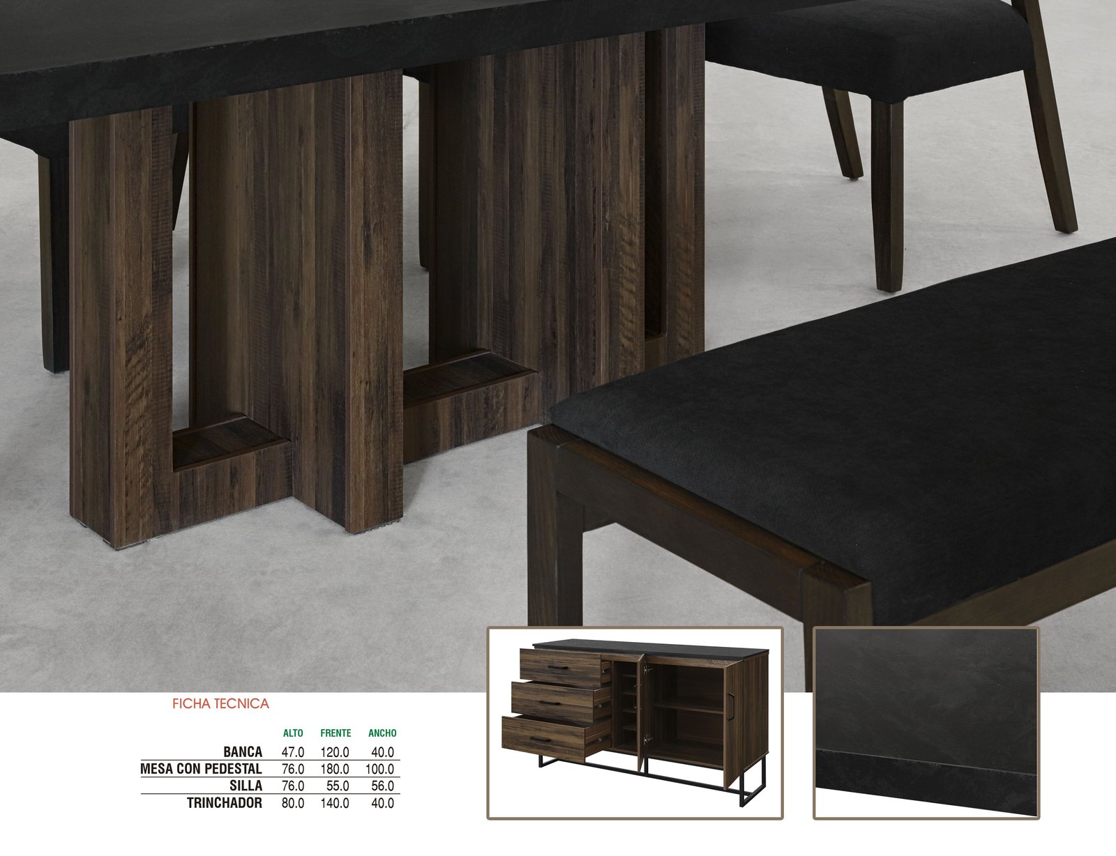 Comedor Urban de DIPER Mobiliario (vista 3)