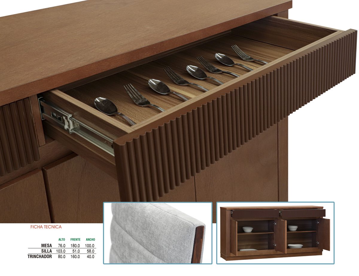 Comedor Zenit — DIPER Mobiliario (vista 2)