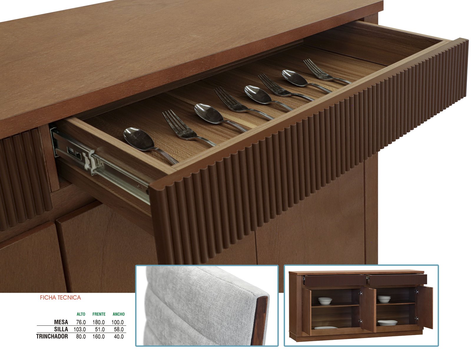 Comedor Zenit de DIPER Mobiliario (vista 2)