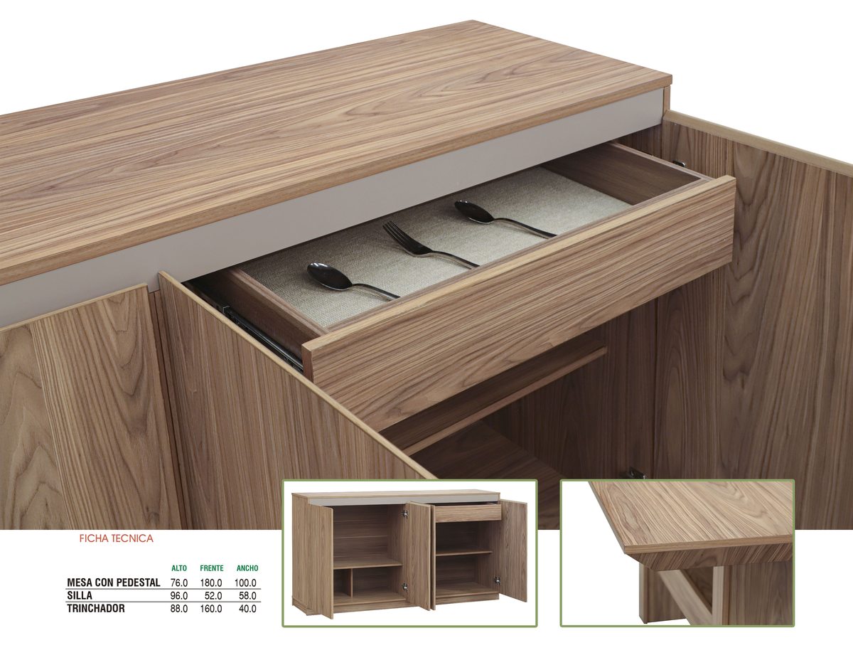 Comedor Duna — DIPER Mobiliario (vista 2)