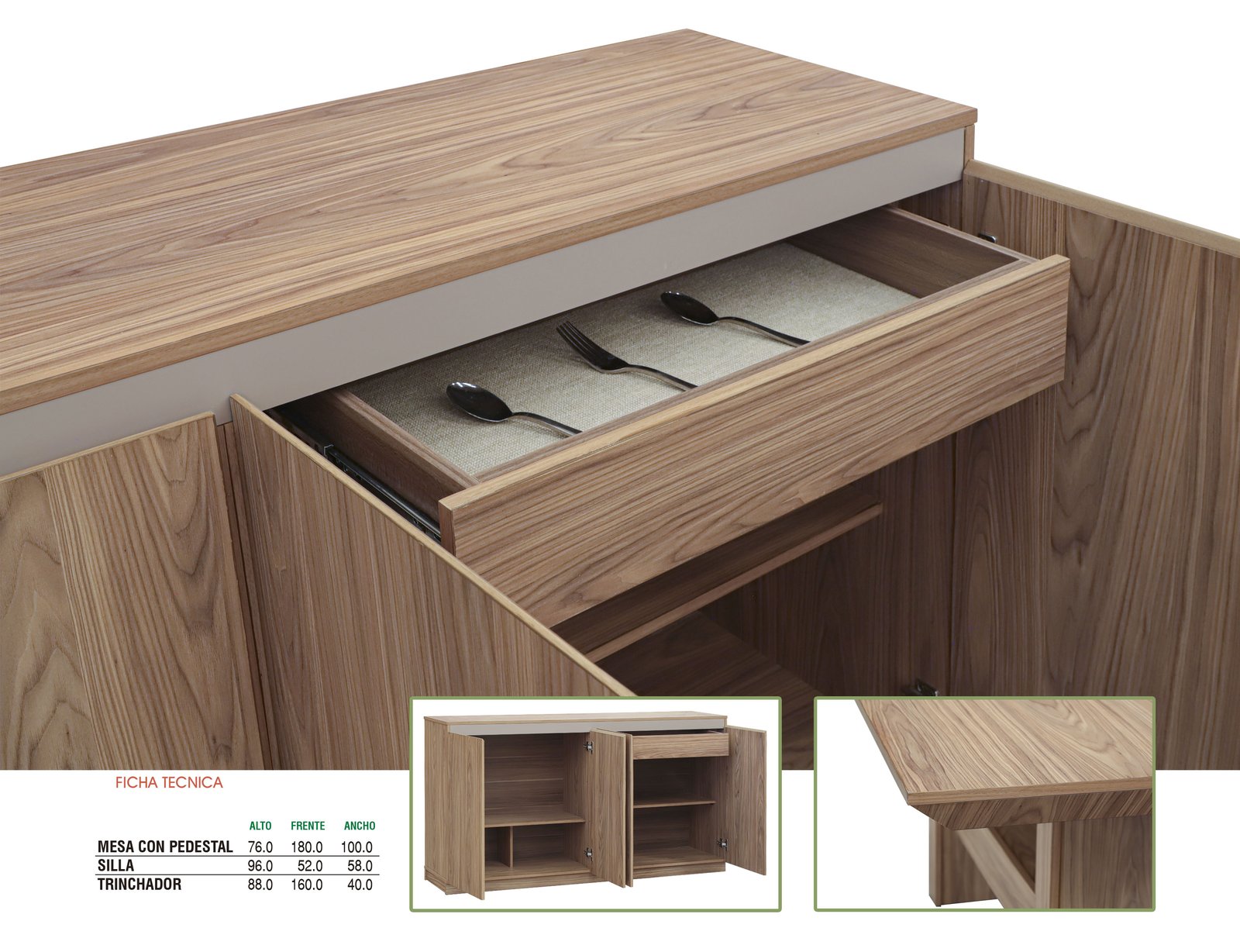 Comedor Duna de DIPER Mobiliario (vista 2)