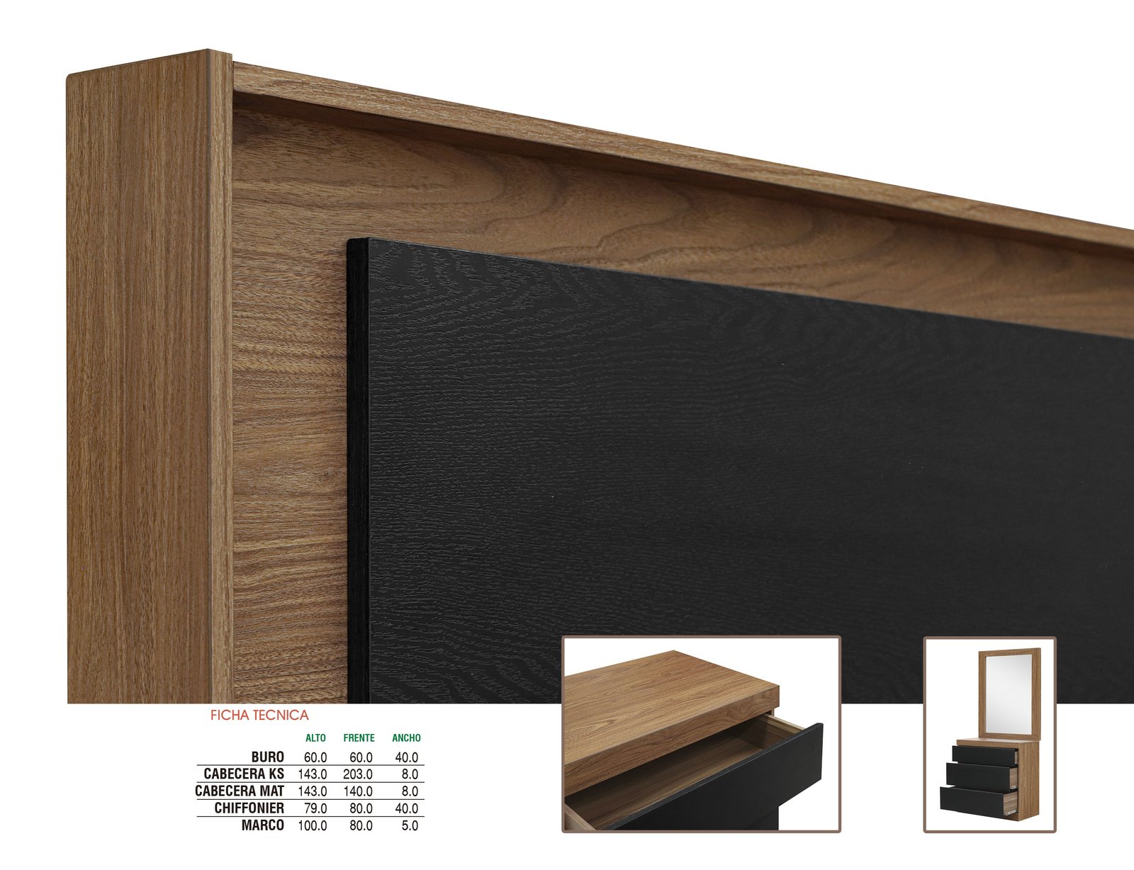 Recámara Sleek de DIPER Mobiliario (vista 2)